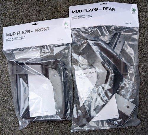 Genuine skoda fabia mk4 mud - genuine,