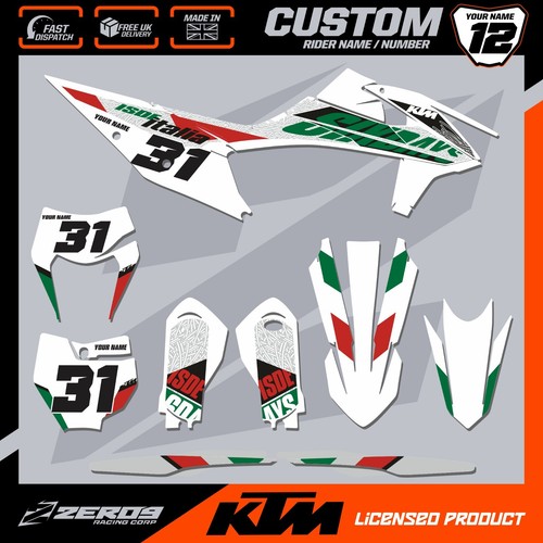 Ktm motocross graphics custom - ktm,