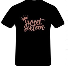 sweet sixteen girls tshirt
