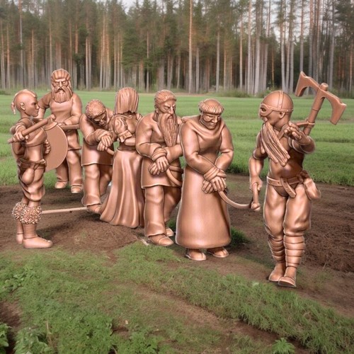 Captives slaves 28mm - captives/slaves:, dark