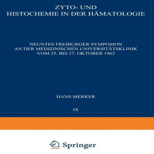 Zyto und histochemie der - in,