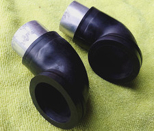 Austin Healey Frogeye Sprite Mk1 heater duct elbows (pair)