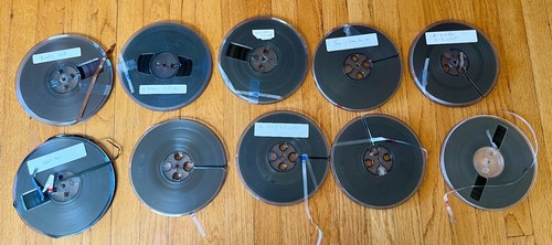 Lot used maxell ud - 7",