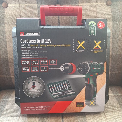 Parkside 12v cordless drill - parkside,