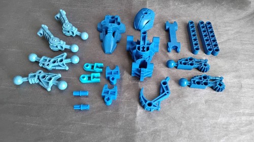 Lego bionicle parts dark light - lego, dark/light
