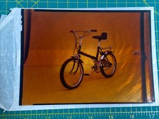 Vintage 1980's Press Advert Picture Raleigh Commando Bike Colour slide
