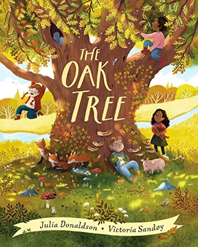 The oak tree dazzling - tree:,