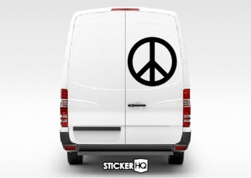 Peace sign sticker decal - peace, sticker/decal