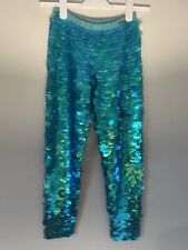 Rosa Bloom Indus Sequin Leggings (Sky)