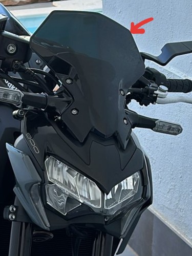 Longer windscreen screen for - screen,