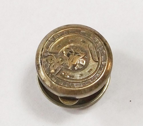 Antique vintage silver fronted