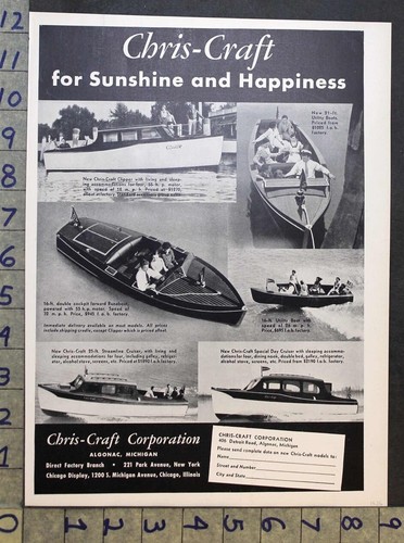 1936 chris craft motorboat - 1936,