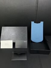 Original New Case Brand Vertu Aster P, Blue,Stylish, Luxury, Phone Wallet