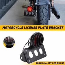 Motorcycle tail light - light, side