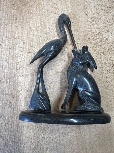 Vintage carving aesop - vintage,