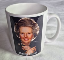 Margaret Thatcher Daily Mail Edition Mug With Saying On.