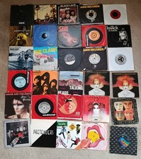 30x 7" 70s 80s Vinyl Records