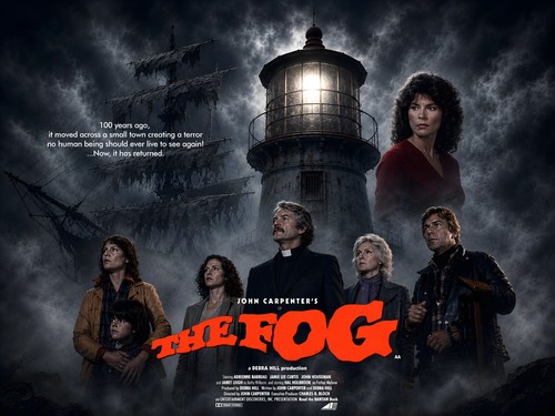 The fog 1980 quad poster - fog,
