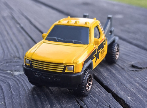Matchbox garbage scout - matchbox, yellow