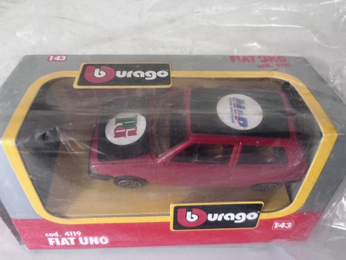 Burago models fiat uno - uno, 1/43