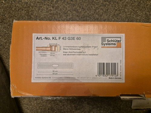 Schluter klf 60 - g3, &