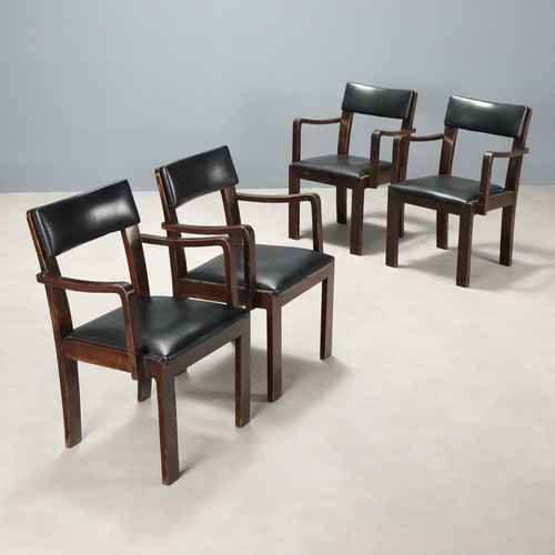 Vintage chairs deco style wood - chairs,