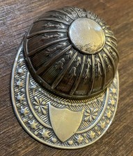 Hallmarked Silver Tea Caddy Spoon Jockey Cap by Francis Howard Ltd