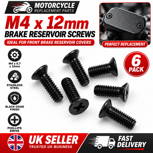 Pack m4x12mm motorcycle - 6,