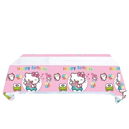 Hello kitty tablecloth - kitty,