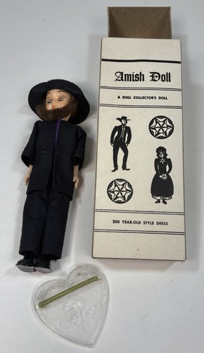 Vintage amish doll - amish,