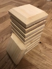 10 Fence Post Caps 4" x 4" (95mm x 95mm) To Suit 3” Posts.