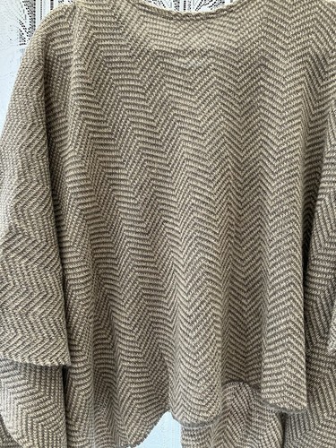 Italian beige alpaca wool - italian, mix