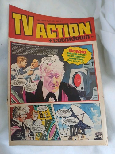 Action countdown comic - &,