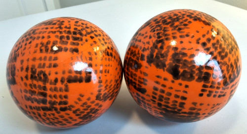 Orange black ceramic - 2,