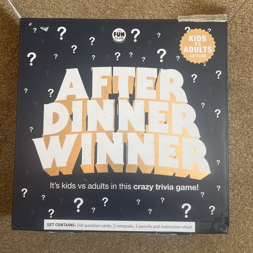 After dinner winner trivia - dinner,