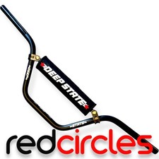 22mm DEEP STATE HIGH RISE PIT BIKE HANDLEBARS fits 125cc 140cc 160cc PITBIKES