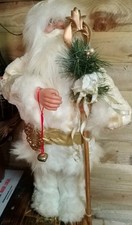 Large Vintage Traditional Father Christmas Santa Claus Figure 2ft Tall