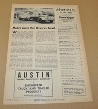 1946 White Truck Print Ad