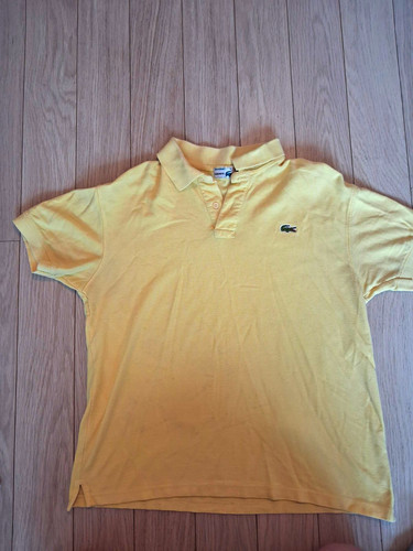 Lacoste men yellow solid - men’s,