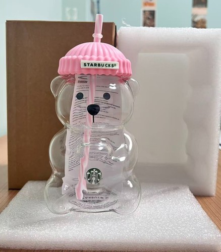 New starbucks bearista pink - new,