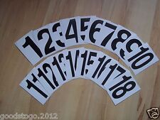 100MM 4 INCH BLACK ON WHITE