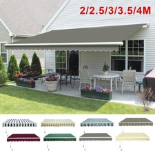 Retractable awning manual - awning,