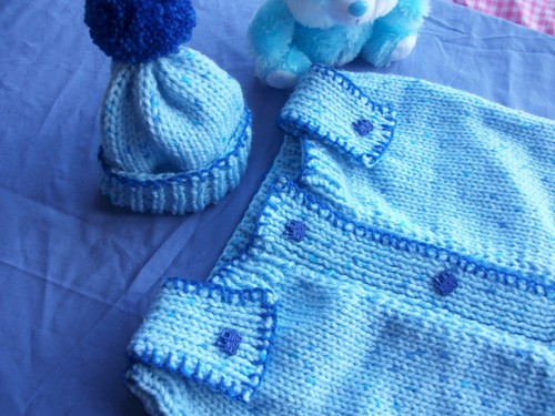 Knitting pattern sleeping - knitting, bag