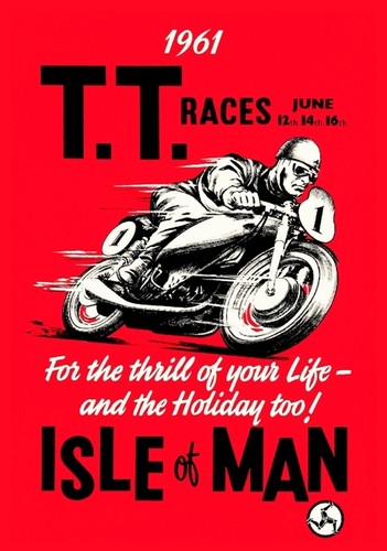 Vintage 1960 isle of man - vintage,