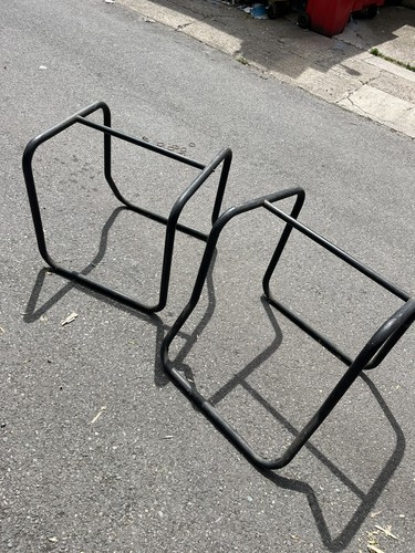 Vintage trestle table legs - 2,
