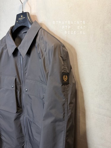 Belstaff hedger grey overshirt - belstaff,