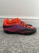 Kids Astro Turf Hypervenom Phinish Floodlights Pack Orange / Purple Size 3 UK 