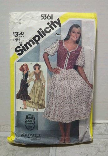 Simplicity vintage 80s gunne - vintage,
