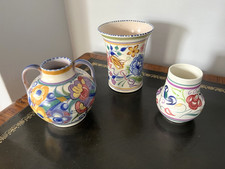 THREE PIECES OF VINTAGE POOLE