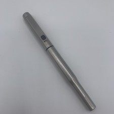 Vintage Parker Pen 25 Silver & Blue Vintage 1980's Ballpoint Pen (AC / 1982)